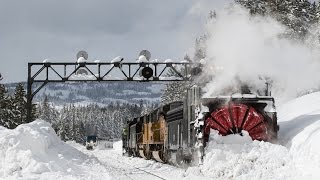 Rotary Snow Plow Returns to Donner Pass [upl. by Yssak]