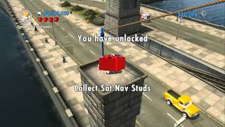 LEGO City Undercover 100 Guide  Heritage Bridge Overworld Area  All Collectibles [upl. by Abell556]