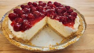 No Bake Cheesecake  Creamy and Delicious  Refrigerator Pie – The Hillbilly Kitchen [upl. by Adnot]