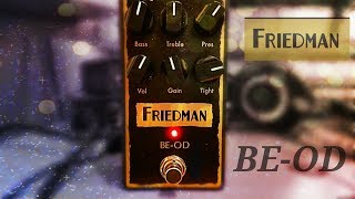 Friedman BEOD Overdrive pedal [upl. by Kent]