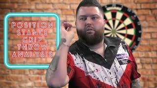 MICHAEL SMITH DARTS throw ANALYSIS [upl. by Lyreb330]