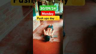 Push ups 💪😮🏃gym fitness motivation gymworkout homeworkout pushups shorts trending desi [upl. by Heid103]