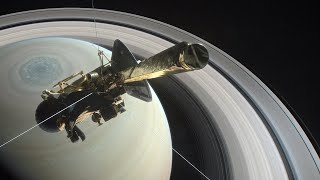 Cassinis final mission death plunge into Saturns rings [upl. by Eornom]