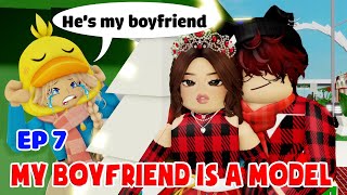 👉 School Love Episode 7 My boyfriend is a model 💖 Roblox [upl. by Nowad]