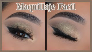 Maquillaje FACIL Para Ojos Encapotados  PRINCIPIANTES [upl. by Lindsay]