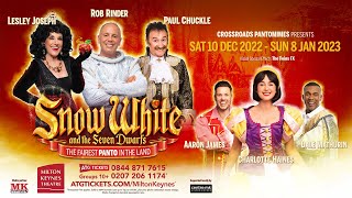 Snow White and the Seven Dwarfs  Milton Keynes Theatre 2022 [upl. by Elpmet933]