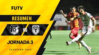 Resumen Herediano 01 San Carlos  Jornada 3  Clausura 2024 [upl. by Trebreh349]