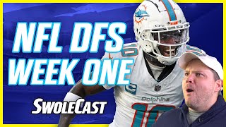 DraftKings DFS NFL Week 1 Picks  Swolecast First Look [upl. by Hoover]