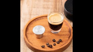 How to used icafilas Steel Nespresso for Brew Coffee [upl. by Enidlareg715]