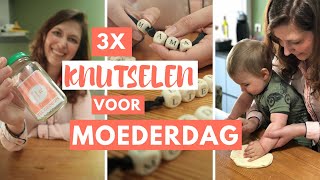 3x knutselen voor Moederdag  Moederdag DIYs [upl. by Eilsel207]