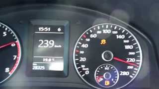 VW Scirocco 14 TSi 240 HP DSG 0240 Kmh Stage 2 Revo Acceleration [upl. by Jopa]