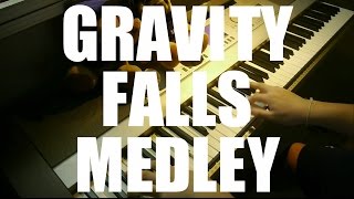 GRAVITY FALLS MEDLEY  quotMain themequot amp quotFinalequot Piano Cover [upl. by Koetke]