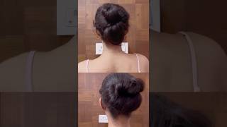 Two Hair Bun hairstyle haircare easyhairstyles youtubeshorts shorts [upl. by Dominus]