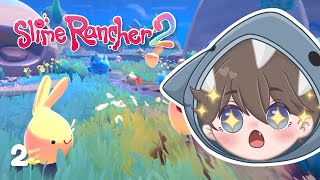 A WHOLE NEW WORLD  Slime Rancher 2  Ep 2 [upl. by Einolem]