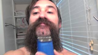 Shaving my 4 MONTHS LONG Beard  Michael Jackson quotMan in the Mirrorquot [upl. by Filia]