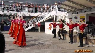 Russian Folk Songs and Dance by St Petersburg Military Ensemble in HD June 27 2011 [upl. by Nagel36]