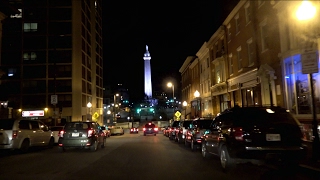 Historic Charles Street in Baltimore Downtown amp North [upl. by Calen]