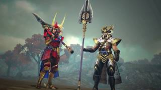 Samurai Warriors 4 Naomasa Li Cutscene Movie [upl. by Artemahs]