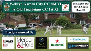 Welwyn Garden City CC 1st XI v St Albans 1st XI HPCL Round 17 [upl. by Akyeluz256]