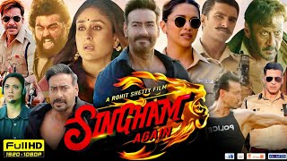 Singham Again Full Movie In Hindi Dubbed HD Review  Ajay Devgn  Kareena Kapoor  Ranveer Singh [upl. by Ahseekat]