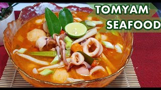 RESEP TOMYAM SEAFOOD  SEDERHANA ENAK amp SEGAR BANGET LUAR BIASAA [upl. by Eyma125]