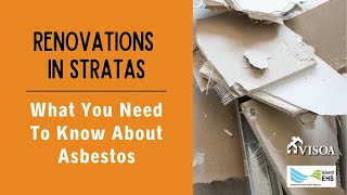 Renovations in Stratas  What You Need to Know About Asbestos  BC Strata Owners and Councils [upl. by Aliel]