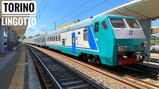 TRENI SPARSI A TORINO LINGOTTO  ArchivioADT [upl. by Brandais]