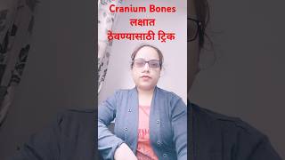 Cranium BonesSkeleton SystemEkakshi MPSC  Marathi MPSC Tricks [upl. by Amsaj]