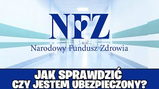 Jak sprawdzić czy jestem ubezpieczony przez pracodawcę w nfz zus Czy mam ubezpieczenie zdrowotne [upl. by Mainis]