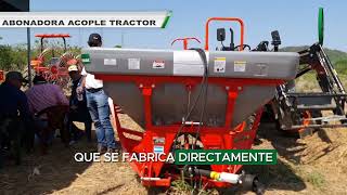 torotrac  Yomel  Instructivo Abonadora Acople Tractor  Parte 2 [upl. by Ornas]