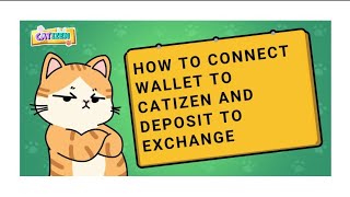 Catizen Withdraw Cati To Binance  How To Find Deposit Address  Binance Deposit  Catizen Airdrop [upl. by Tully]