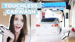 Tested ALL 612 Automatic Touchless Laser Car Wash options so you dont have to  Tesla Model 3 [upl. by Weinrich930]