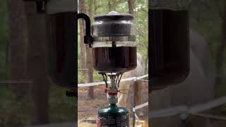 Percolating coffee and camping with ponies [upl. by Iot]