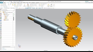 Request Siemens PLM NX  Gear Modeling in Assembly [upl. by Naols]