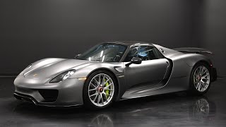 Porsche 918 Spyder Weissach Pack  Revs  Walkaround in 4k [upl. by Sisxela]