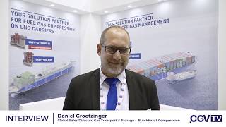 GASTECH 2018  Interview with Daniel Groetzinger  Burckhardt Compression [upl. by Ozneral]