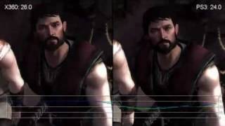 DRAGON AGE 2 PS3 vs XBOX 360quot BenchMarks SPLIT SCREEN [upl. by Oringas]