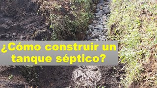 COMO HACER UNA FOSA SÉPTICA [upl. by Jehius]