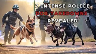 K9 Police Dogs in Action the Force Multiplier K9 Takedowns [upl. by Wachtel]