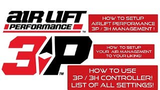 AIRLIFT PERFORMANCE 3P  3H MANAGEMENT  CONTROLLER SETTINGS AND REVIEW [upl. by Llertnek]