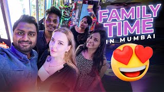 My Russian Girlfriend Meet My Indian Family In Mumbai 🇮🇳  Home Must Watch [upl. by Whittaker171]