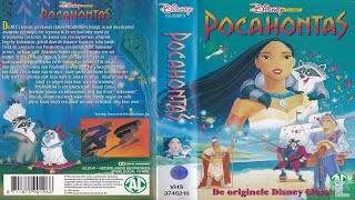 Disney VHS intro NL  Pocahontas 1995 [upl. by Alvie]