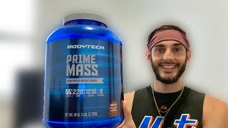 Body Tech Prime Mass Review  Mass Gainer [upl. by Lowney]