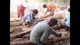 THE MAKING of NIPA HUT  PHILIPPINES  MODEL  ILOCOS [upl. by Denn]