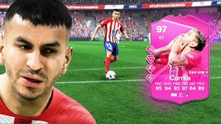 97 FUTTIES CORREA PLAYER REVIEW  EA FC 24 ULTIMATE TEAM [upl. by Bakeman710]