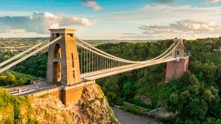 Admire the view from the Clifton suspension bridge in this 360° video [upl. by Shaum]