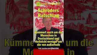 🔥 Gerhard Schröder Ratschlag 🤡 Esken 🤡Klingbeil 🤡Kühnert Menschen Deutschland SPD Miersch [upl. by Kellene]