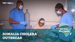 Africa Matters Somalia cholera outbreak [upl. by Ahsienek]