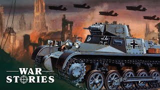 Lightning War How Blitzkrieg Struck Europe  World War II In Colour  War Stories [upl. by Sileray]