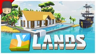 YLANDS  The Beach House SurvivalCraftingExplorationSandbox Game [upl. by Groeg]